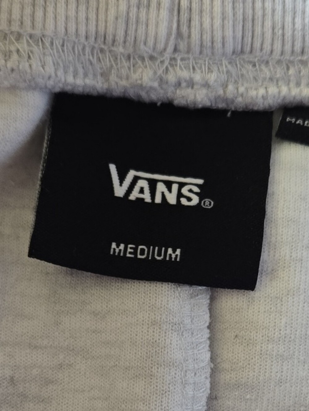 VANS Sweatpants – Medium – Light Grey – Casual Streetwear